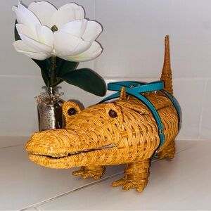 Kate Spade Swamped Alligator Handbag